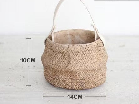 Natural Basket Pot