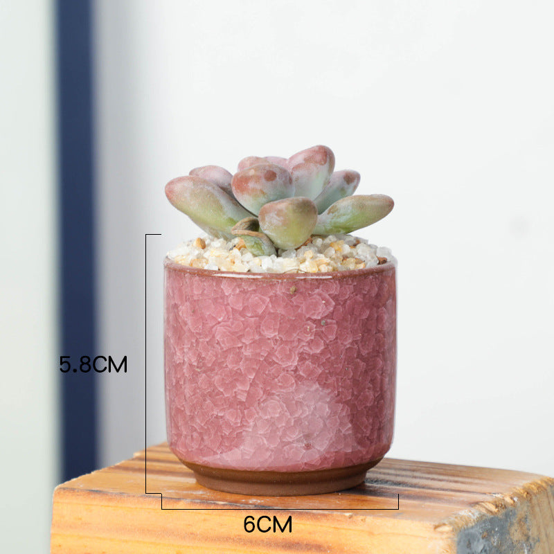 Miniature Ceramic Pot (Pink) (C-2066)